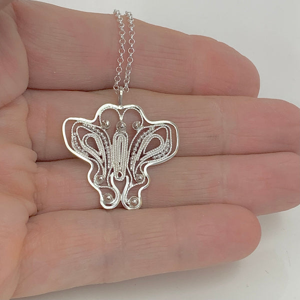 Ascend - Butterfly in Sterling silver