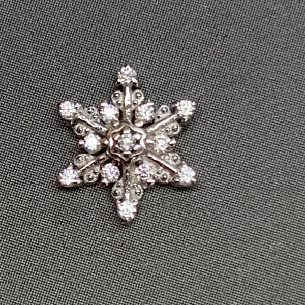 Crystal Snowflake earrings
