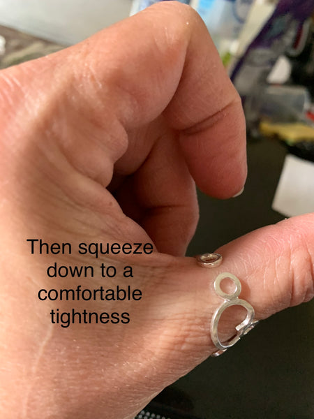 Growing Forward-thumb ring
