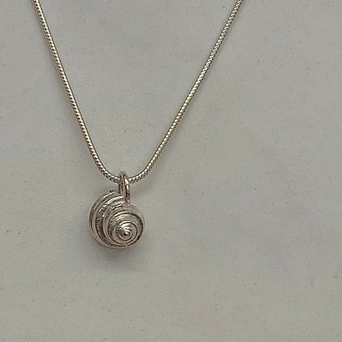 Compact Living - Tiny seashell pendant/necklace