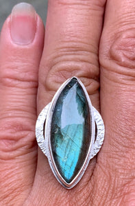 Ascension - Labradorite ring