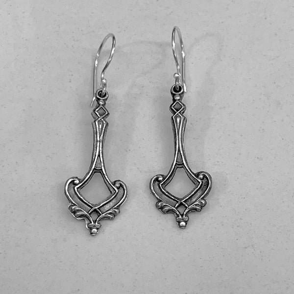 Pewter Collection, Victorian inspired earrings