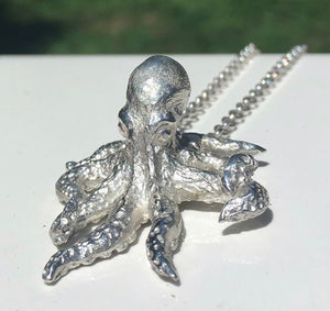 Eight is Enough - Octopus necklace
