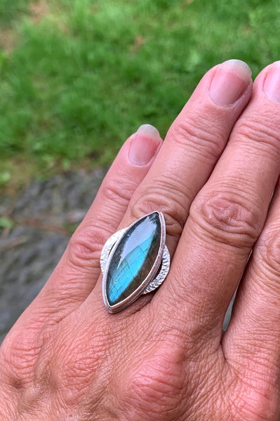 Ascension - Labradorite ring