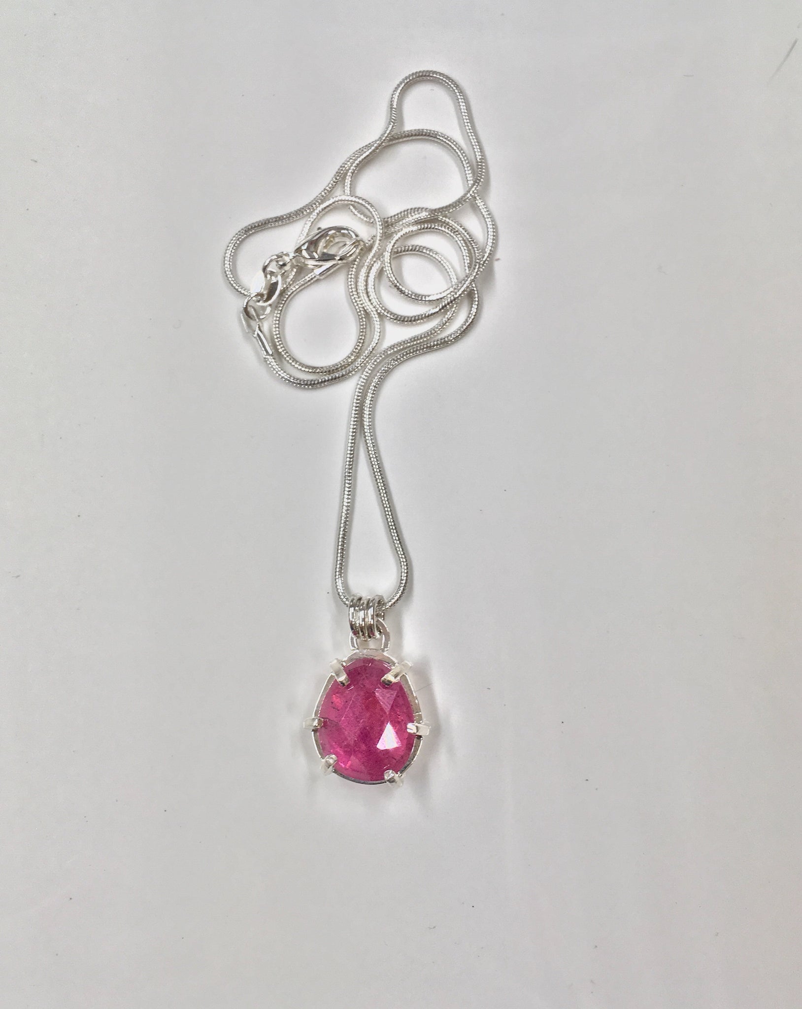 In the Pink.  6.88 carat, rose cut, ruby  SOLD