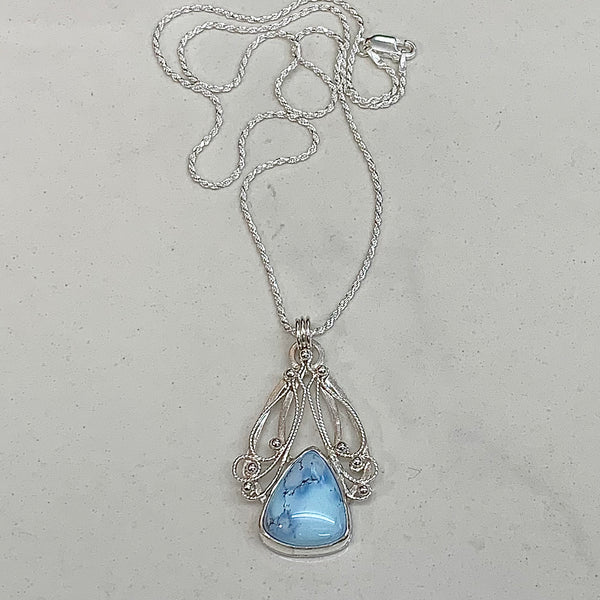 Tranquil Moment - Lavender turquoise - necklace