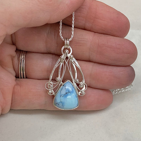Tranquil Moment - Lavender turquoise - necklace