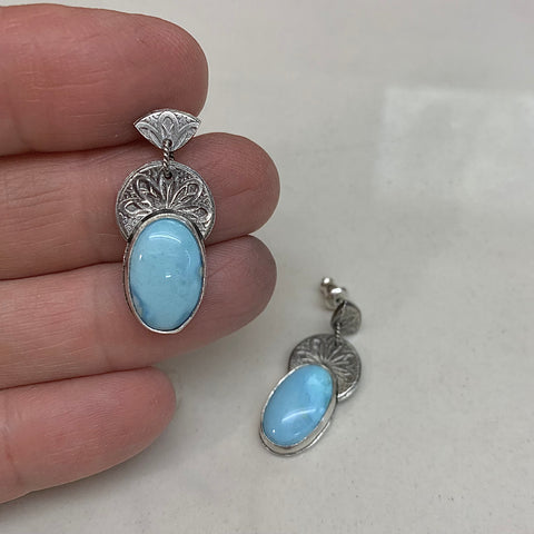 Cathedral - Lavender Turquoise earrings