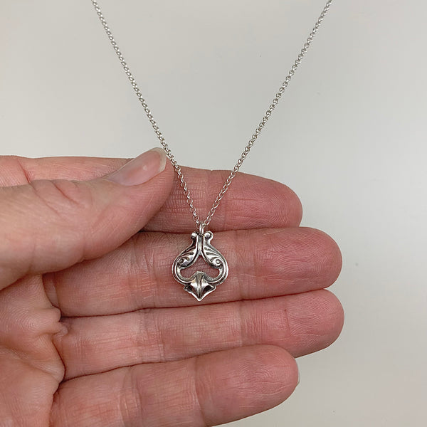 Cupid’s Arrow - Sterling silver necklace