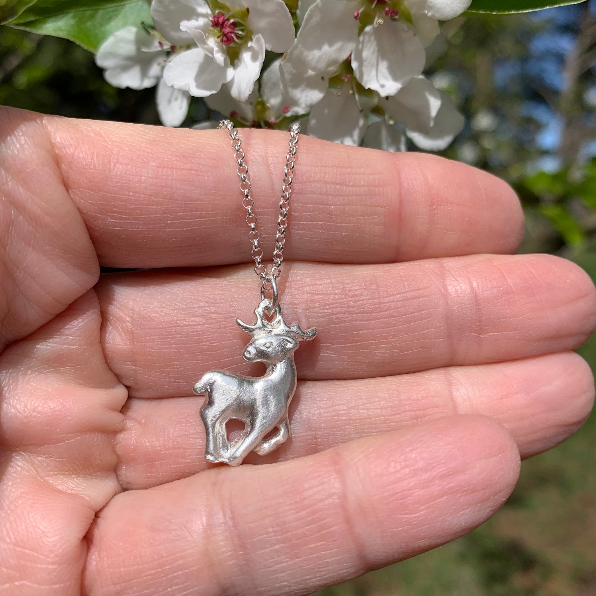 En-Deering - Sterling silver pendant/necklace